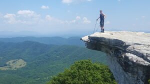 wonderful view from McAfee Knob, Virginia
