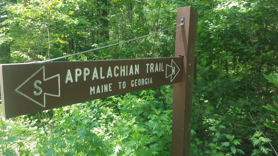 Maine to Georgia AT sign