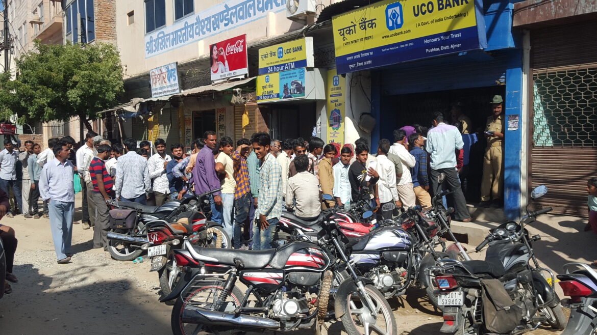 India during ruble note changeover