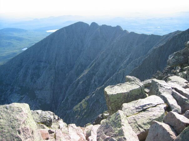 lovely mountaintop view on the Appalachian Trail