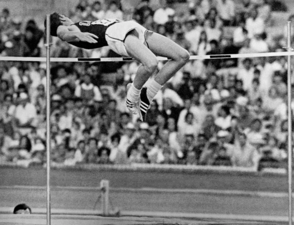 Dick Fosbury high jump image