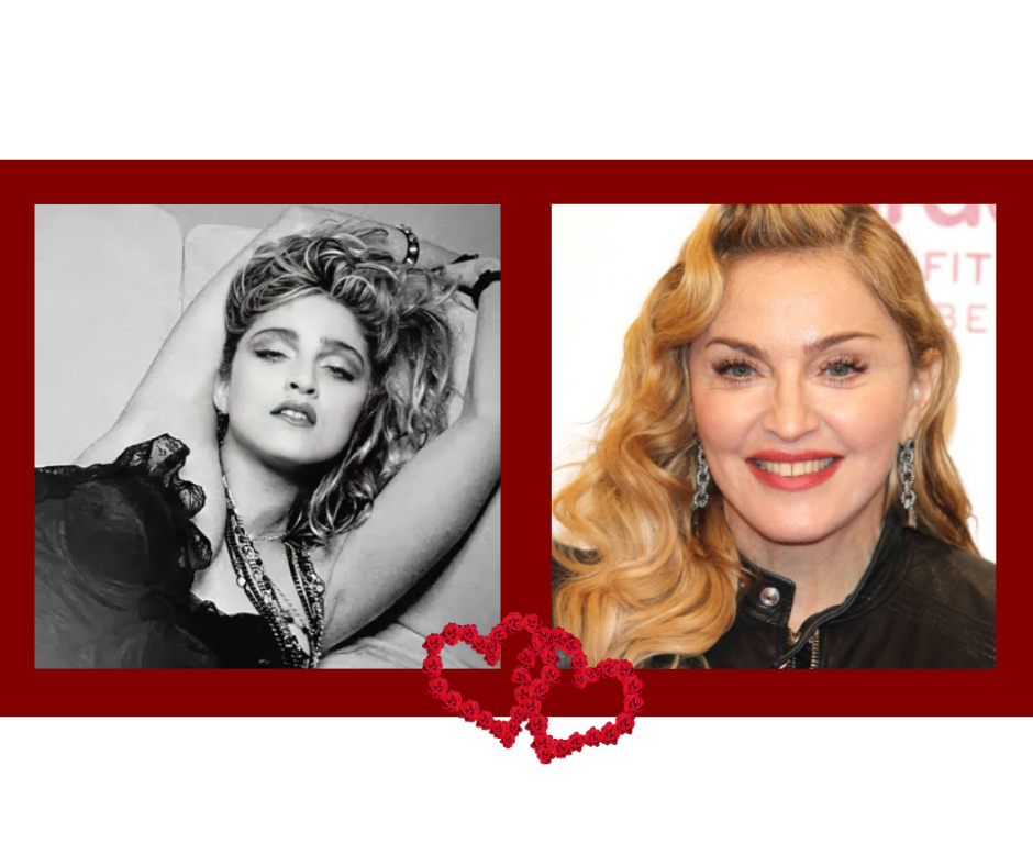 madonna then and now