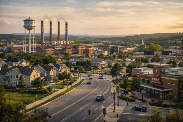 Hershey's Chocolates town