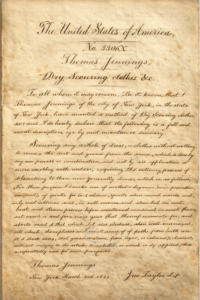 Thomas Jennings US Patent