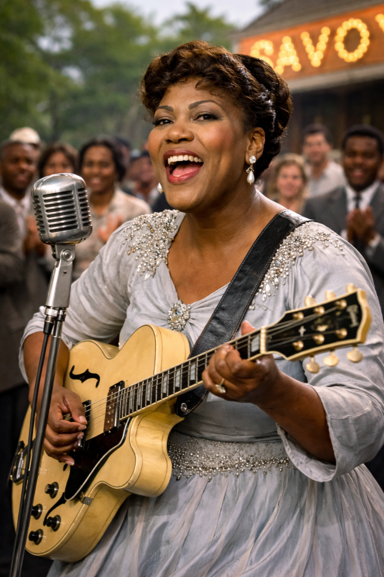 Rosetta Tharpe performing image