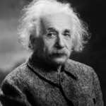 Albert Einstein portrait image