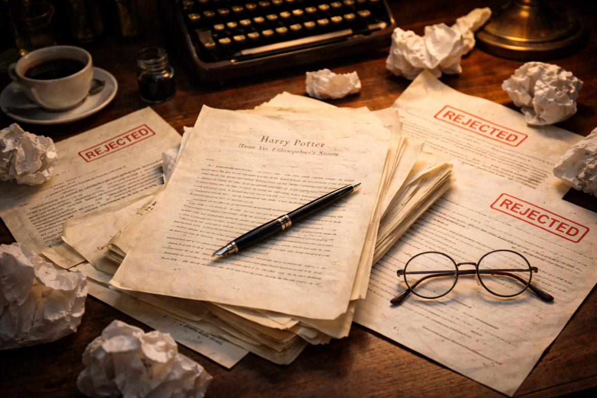 J. K. Rowling Harry Potter rejection image