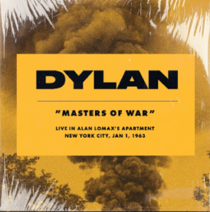 Masters of War Bob Dylan record cover image