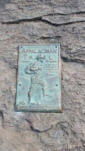 Appalachian Trail start plaque