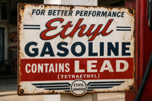 Ethyl-lead-gasoline-sign