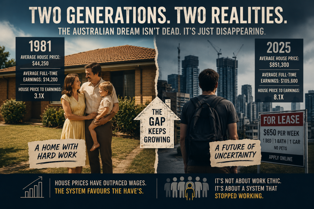 The Australian Dream Is Broken