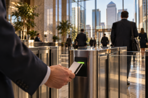 Canary Wharf London security access
