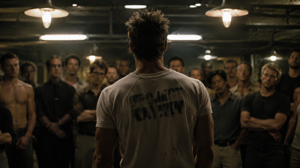 Fight Club scene