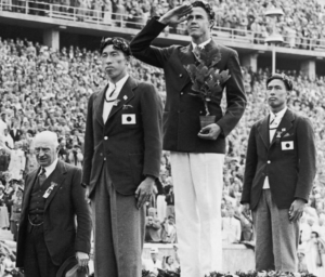Friendship Medal Olympic Podium