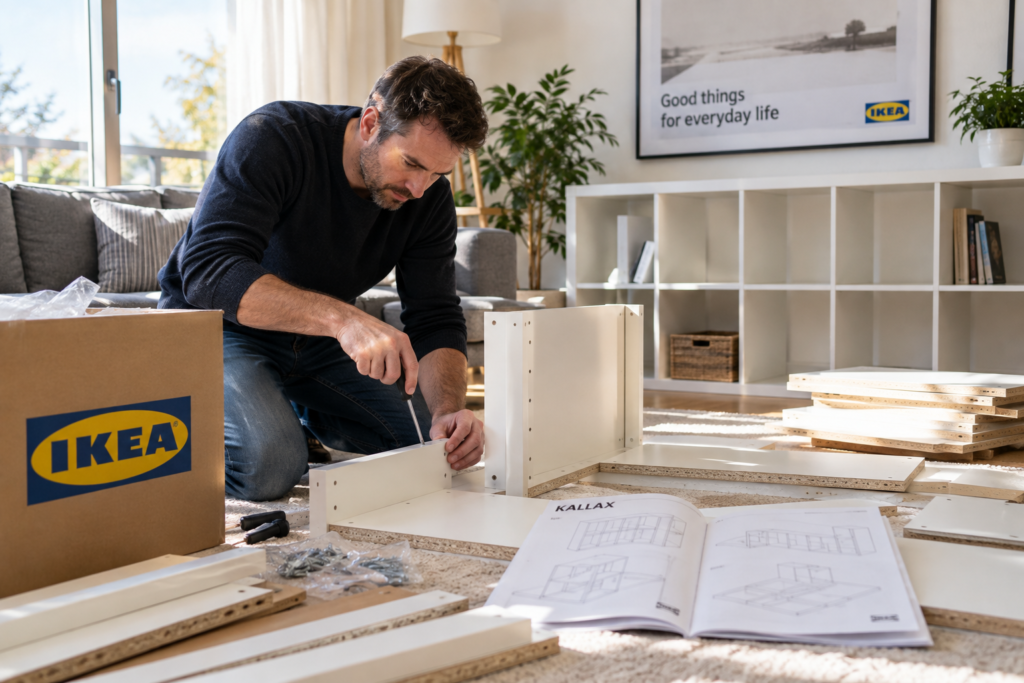 IKEA flatpack assembly