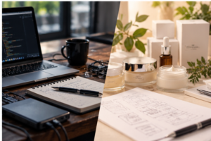 IT industry to beauty business