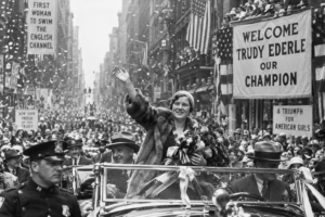Trudy Ederle ticker tape parade image