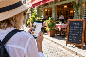 Look up restaurant reviews
